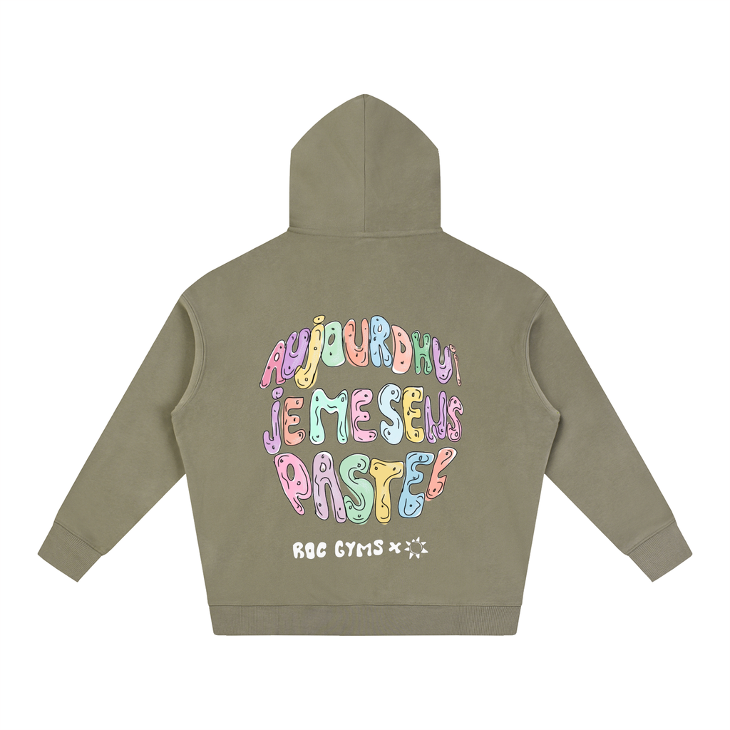 Hoodie  Aujourd'hui je me sens pastel
