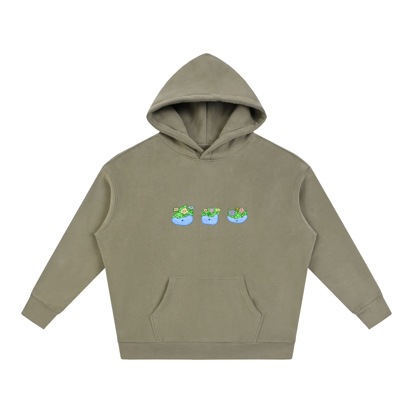 Hoodie  Aujourd'hui je me sens pastel