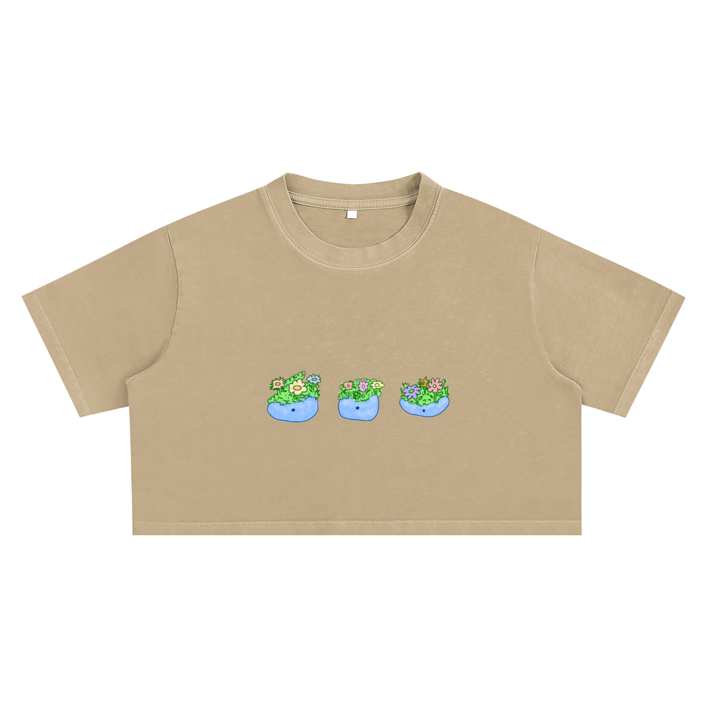 Crop Top  Aujourd'hui je me sens pastel