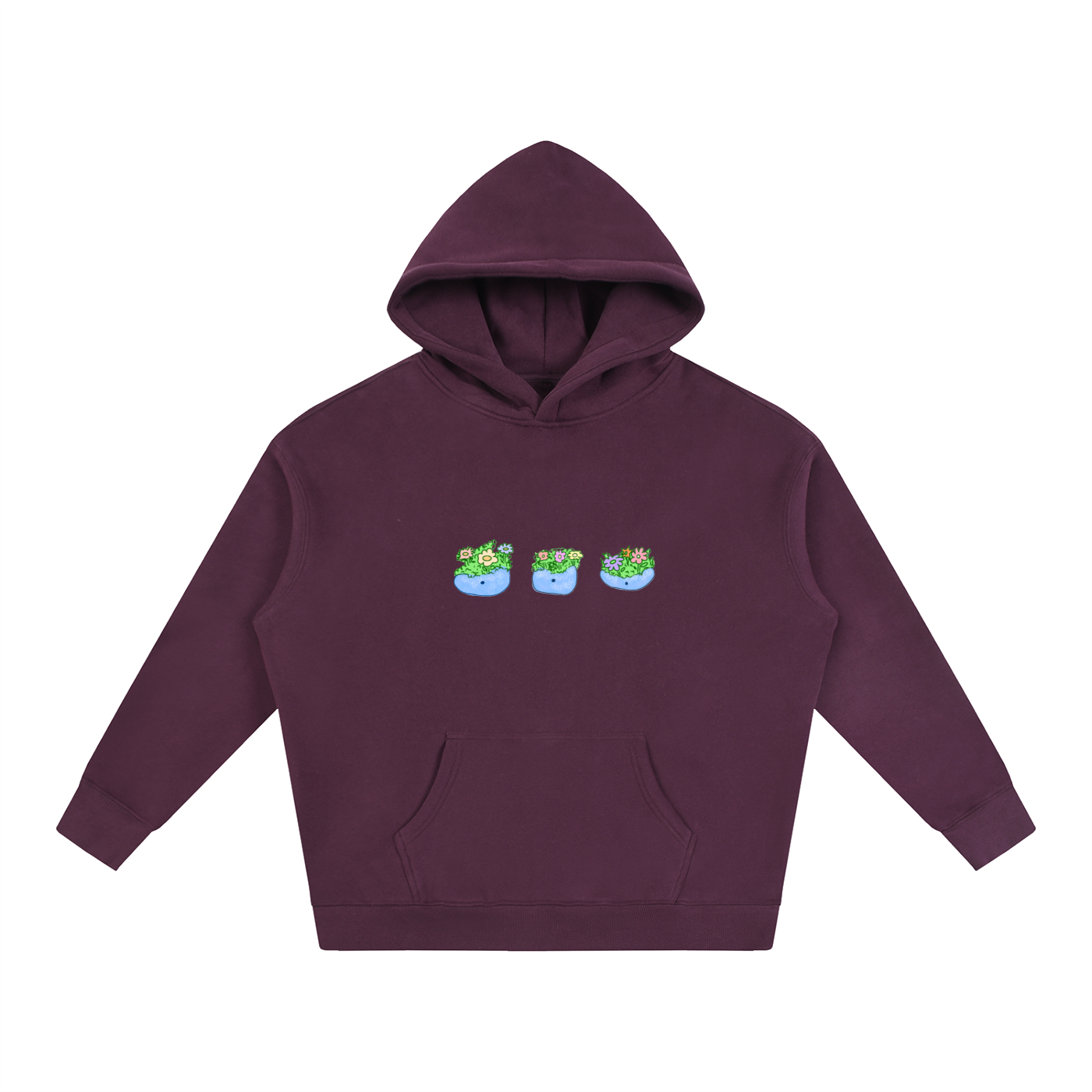 Hoodie  Aujourd'hui je me sens pastel