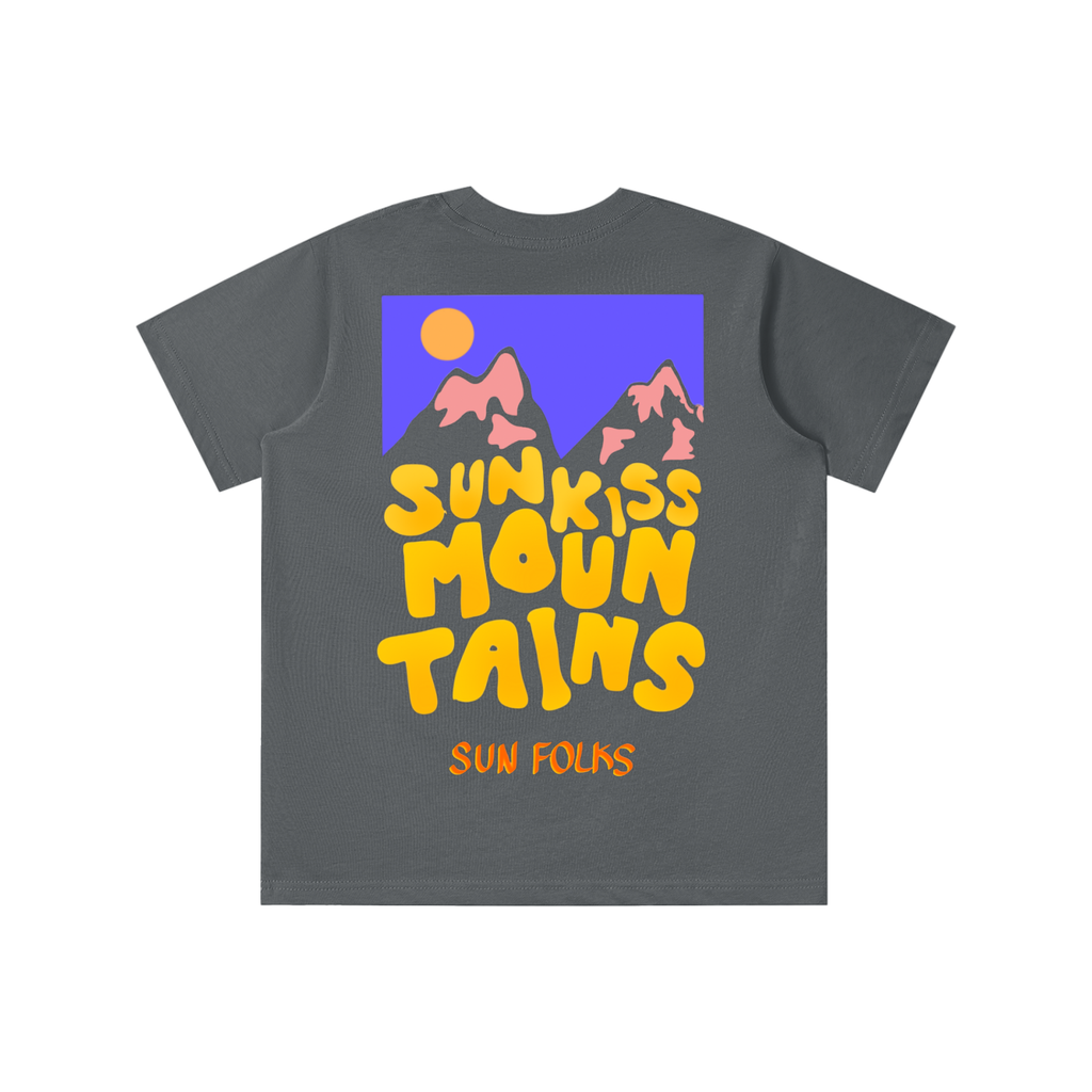 Sun Kiss Mountains T-Shirt Enfants