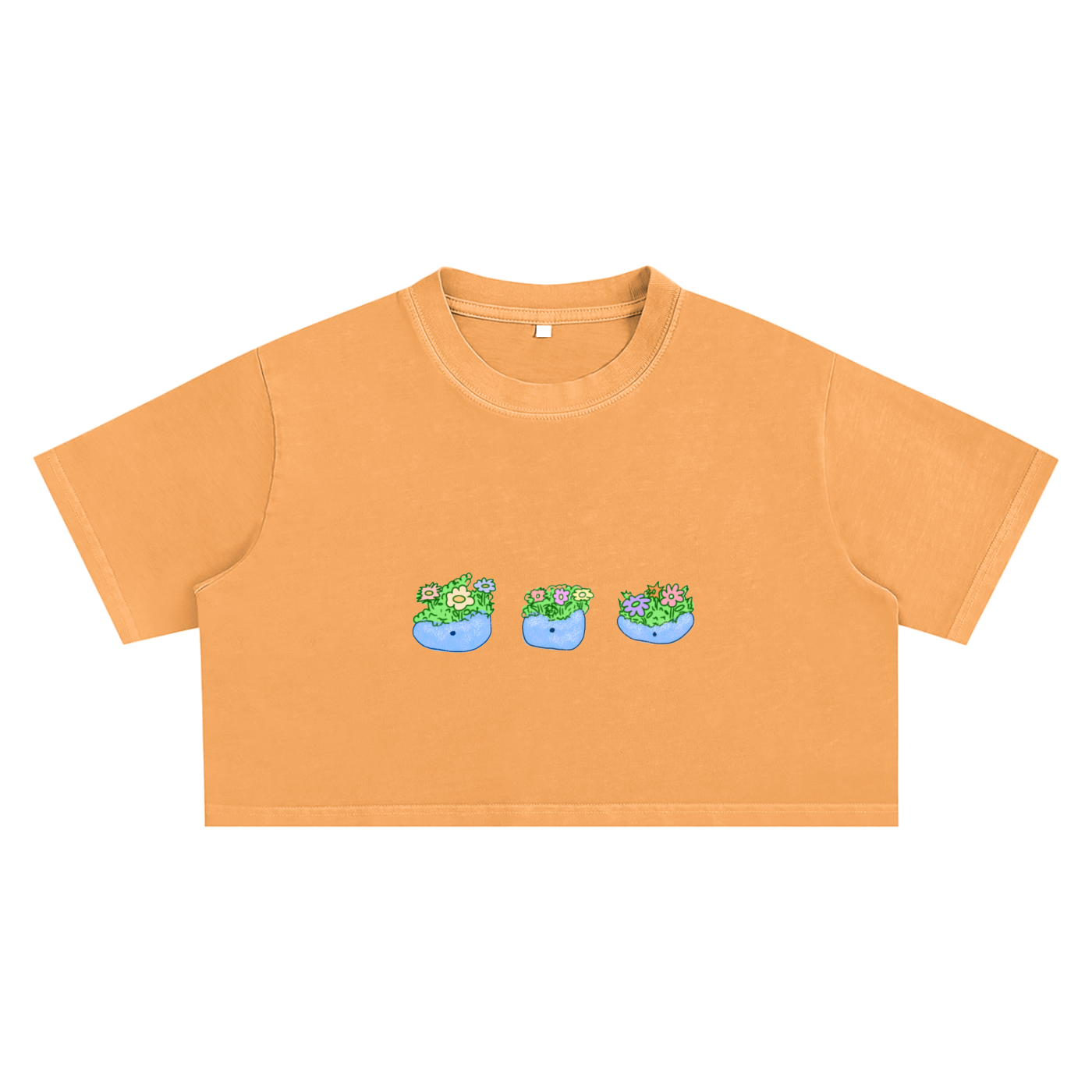Crop Top  Aujourd'hui je me sens pastel