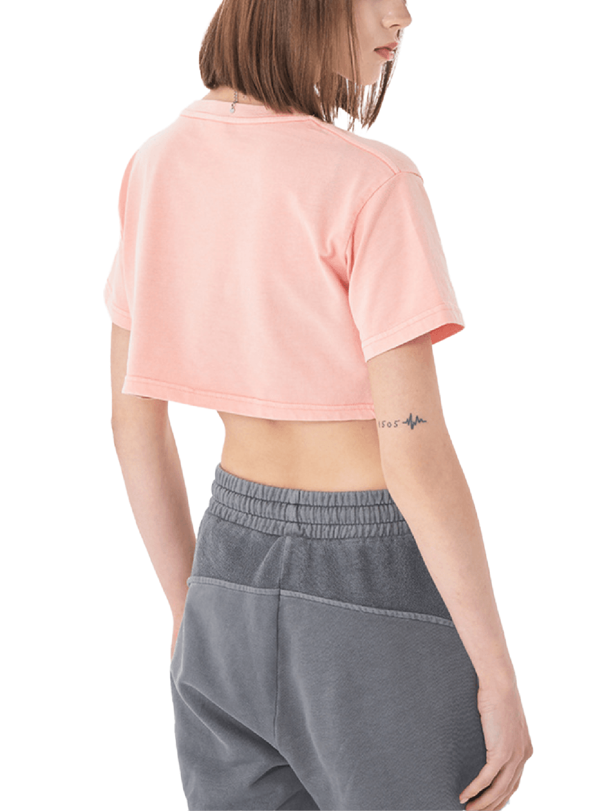 Crop Top  Aujourd'hui je me sens pastel